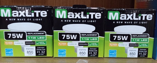 Bulb, LED Replacement Flood Light Bulb 75W