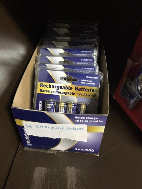 Batteries, AA Rechargeable Batteries