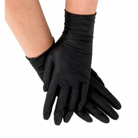 Gloves, Black Vinyl