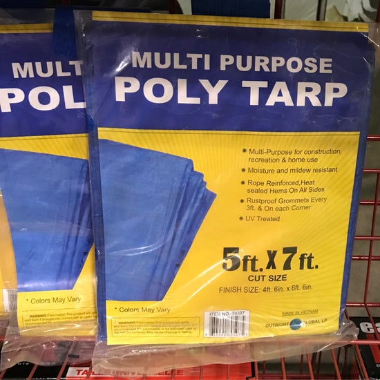 5' x 7' Tarp