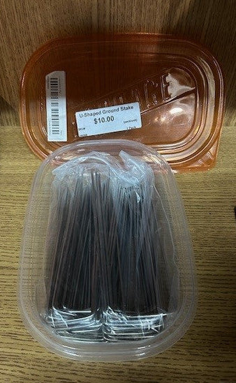Stakes, U-Shaped Ground Stakes (pack)