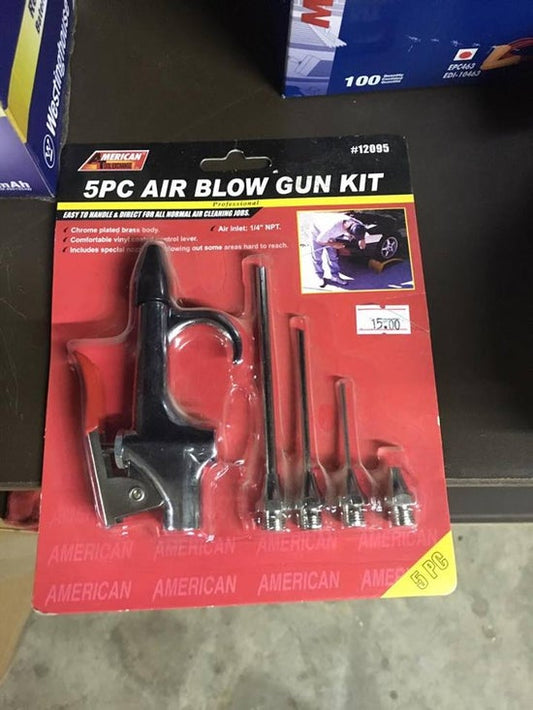 Blow Gun Kit 5-Piece