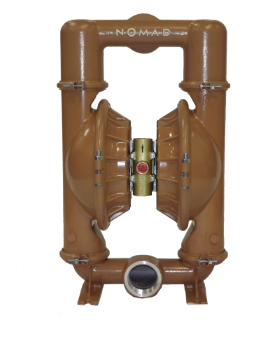 Pump, Nomad 3″ (76 mm) Metallic PTFE-Fitted Air-Operated Double Diaphragm Pump Clamped