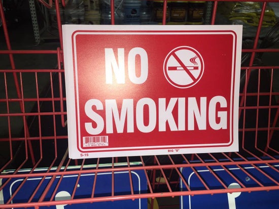 Sign, No Smoking