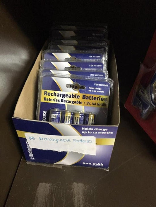Batteries, AA Rechargeable Batteries