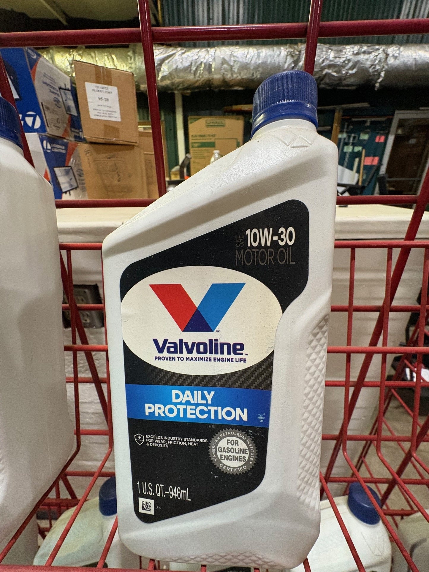 Oil, Valvoline 10W30, 1 quart