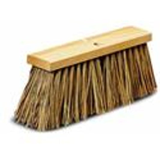 Broom, 16" Fiber Street Broom Head