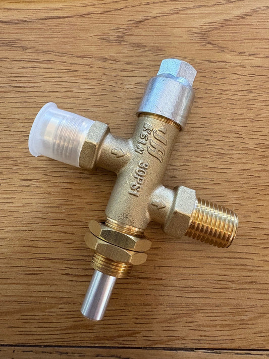 Flame Out Valve Assembly - CSA - 30 psi w/Flare Fittings