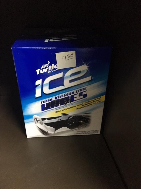 Wipes, Ice Cleaning
