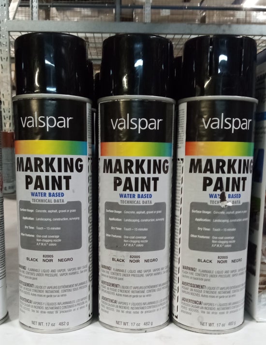 Valspar Marking Paint, Black
