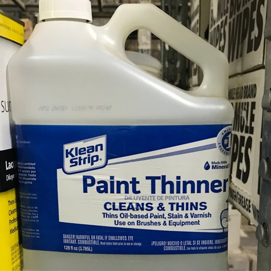Paint Thinner, Klean Strip 1 gallon
