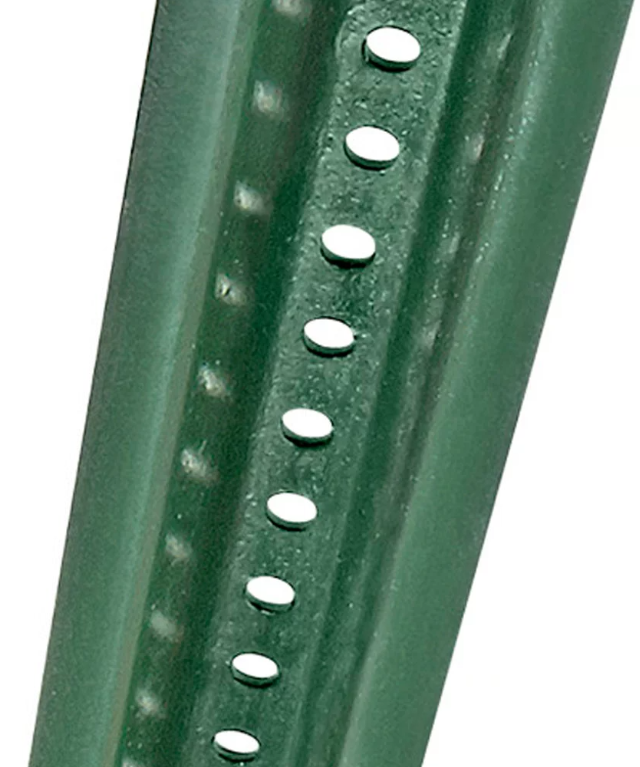 Post, U-Channel Post for Parking Signs - 8 ft, Green