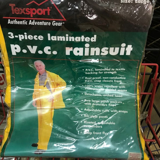 PVC Rainsuit, 3 piece