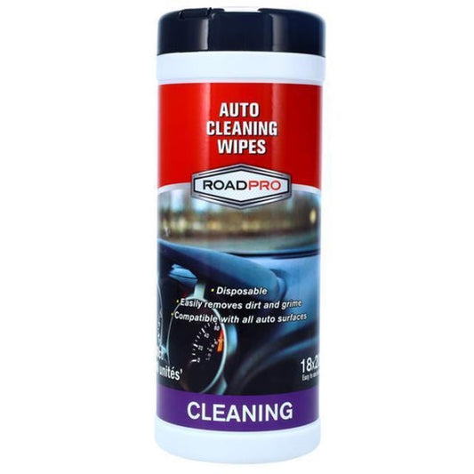 Wipes, Roadpro Auto Cleaning Wipes (2 pack)